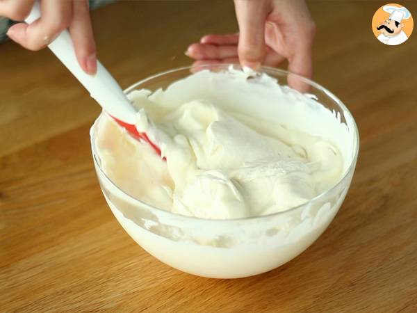 Sundae, den söta amerikanska glassen - Beredning steg 2