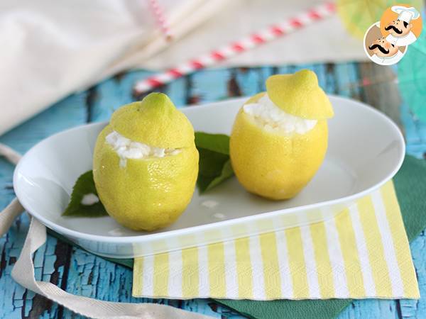 Frostad citron, en uppfriskande sorbet - Beredning steg 7