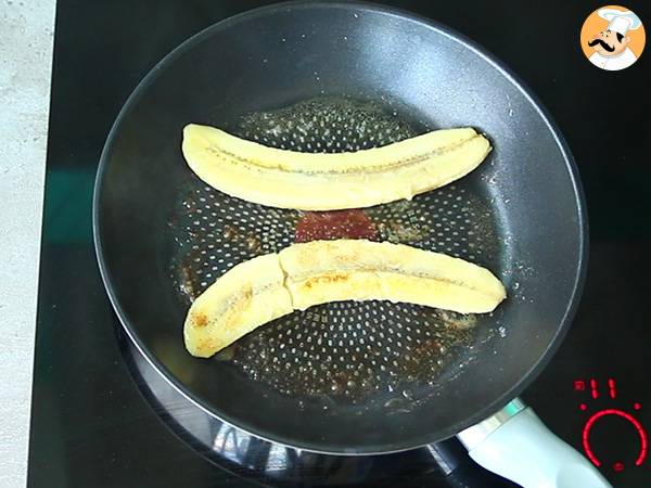 Banana Split, den berömda frysta desserten - Beredning steg 1