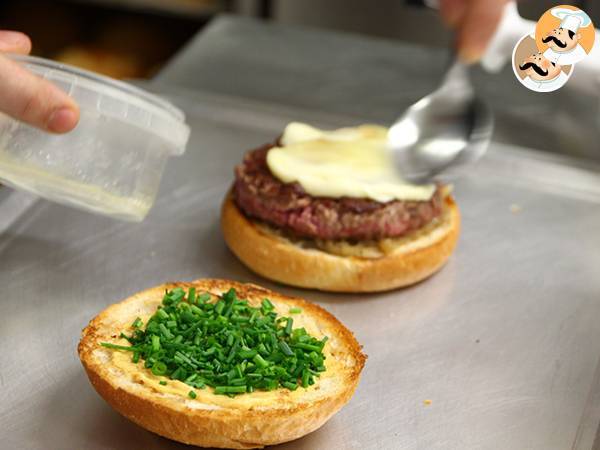 Edmonds hamburgare - Beredning steg 4