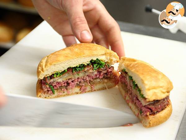Edmonds hamburgare - Beredning steg 5