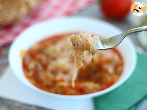 Konjakspaghetti på provensalskt vis - Beredning steg 5
