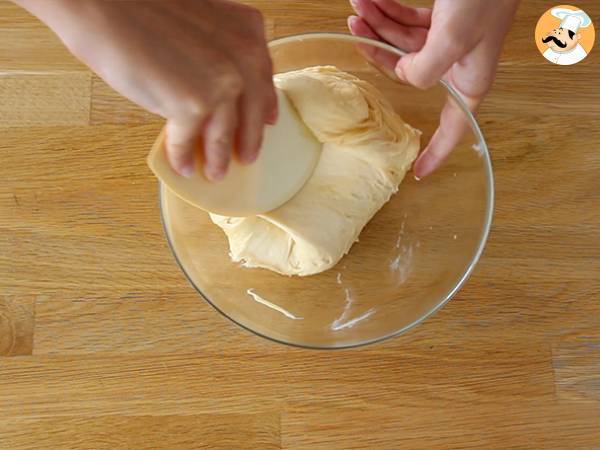 Tarte tropézienne förklarad steg för steg - Beredning steg 3