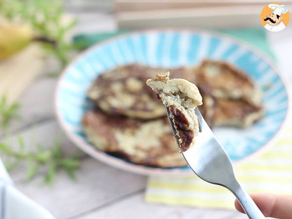 Snabba glutenfria pannkakor (bananer + ägg) - Beredning steg 5