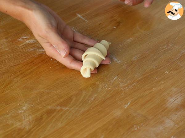 Croissanter med kondenserad mjölk - Beredning steg 5