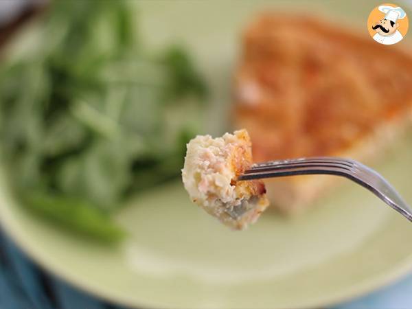 Snabb och enkel laxquiche - Beredning steg 6
