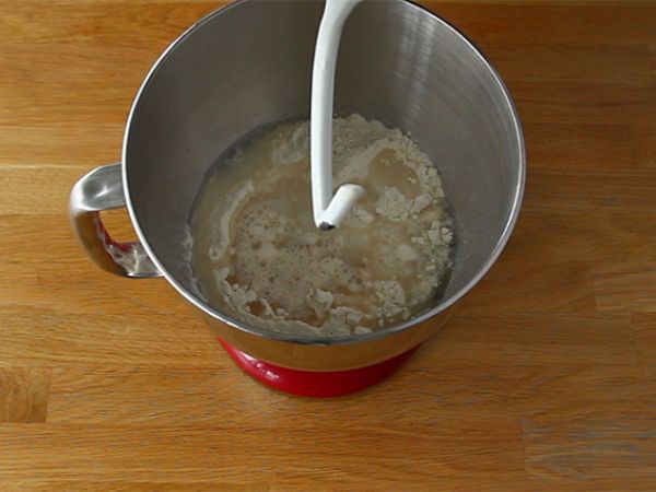 Hemlagade bagels - Beredning steg 1