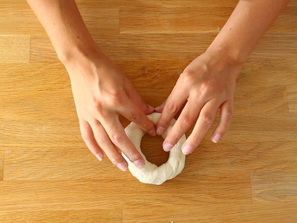 Hemlagade bagels - Beredning steg 3