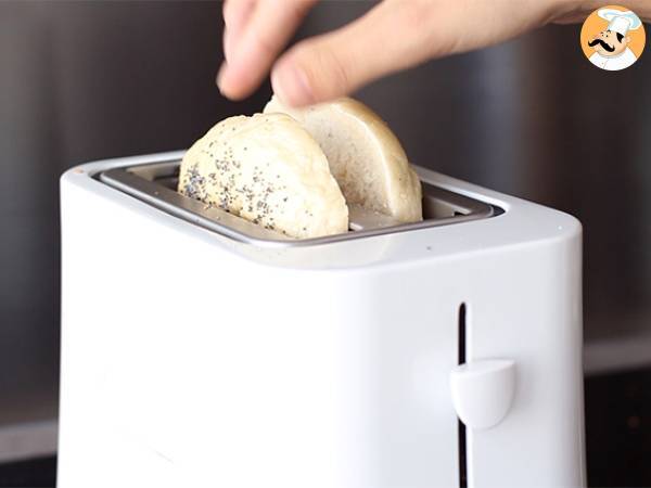Italiensk bagel - Beredning steg 1