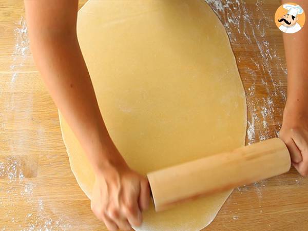 Tortellini med parmesan, skinka och basilika - Beredning steg 4