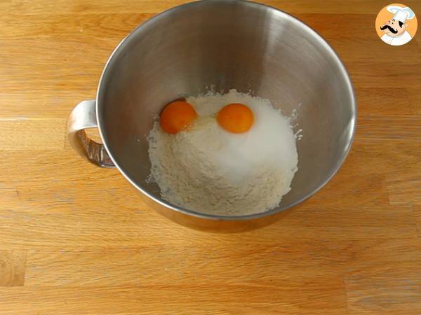 Lätta och krispiga våfflor - Beredning steg 1