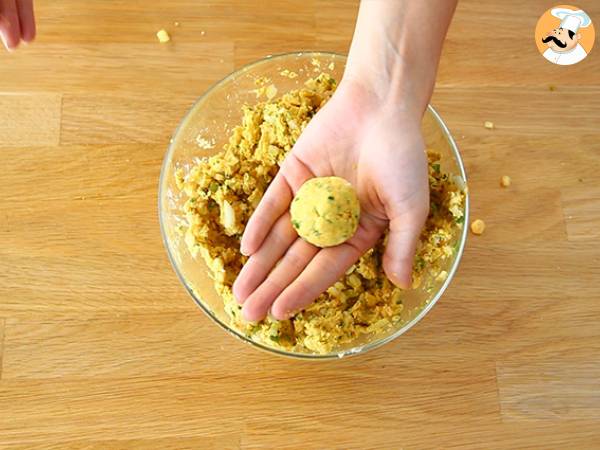 Falafel, det snabba och enkla receptet - Beredning steg 4