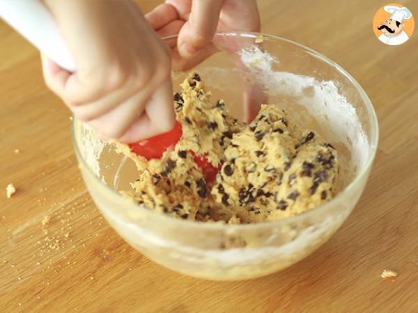 Cookie- och brownietårta perfekt för ett mellanmål! - Beredning steg 2