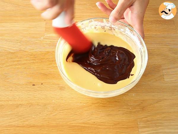 Cookie- och brownietårta perfekt för ett mellanmål! - Beredning steg 5