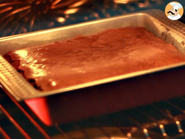 Cookie- och brownietårta perfekt för ett mellanmål! - Beredning steg 7