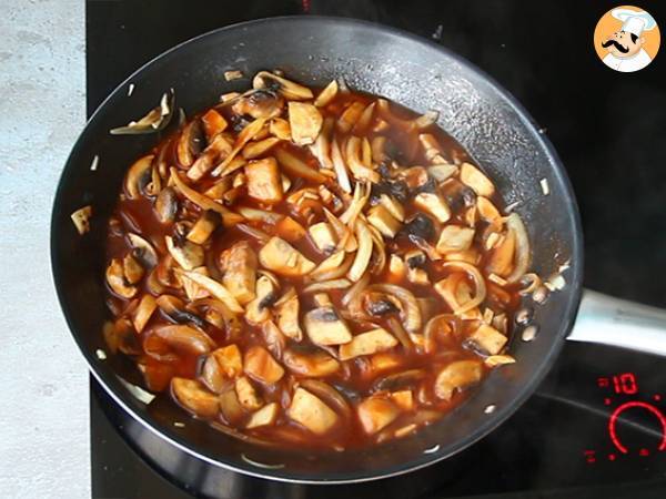 Snabb och enkel biff Stroganoff - Beredning steg 4