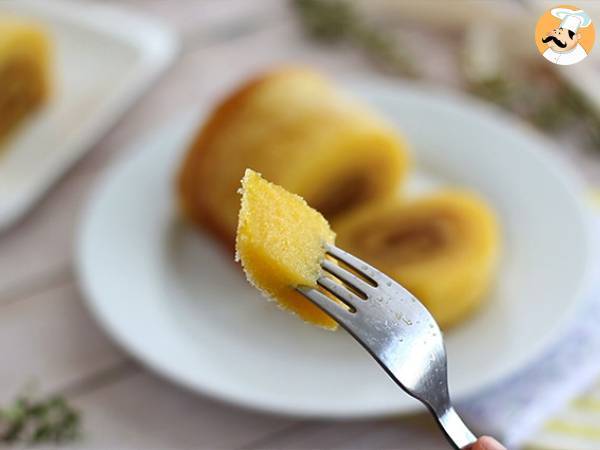 Portugisisk apelsinrulltårta - Torta de laranja - Beredning steg 7