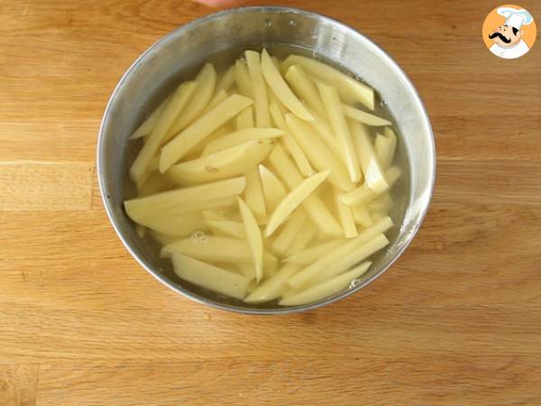 Hemlagade frites - Beredning steg 2