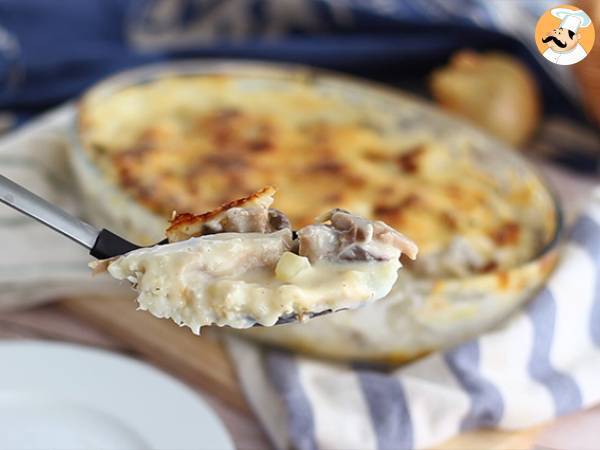 Gratin av fisk, en enkel och lätt recept - Beredning steg 7