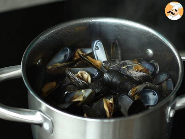 Paella med skaldjur - Beredning steg 3