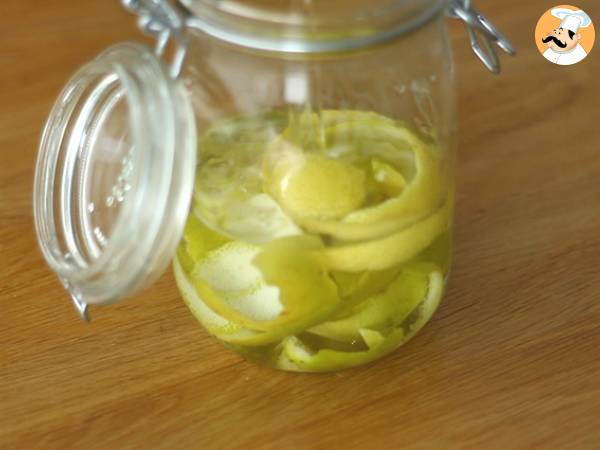 Enkel hemlagad limoncello - Beredning steg 2