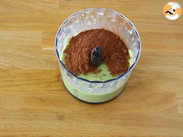 Veganska dessertkrämer - Choklad, banan och avokado - Beredning steg 3
