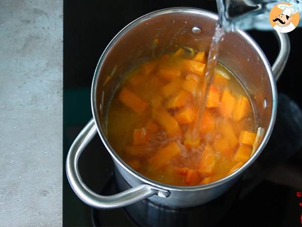 Klassisk butternut squash velouté - Beredning steg 3