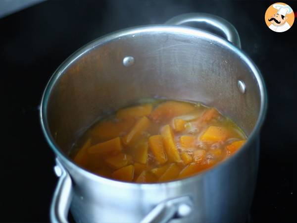 Klassisk butternut squash velouté - Beredning steg 4