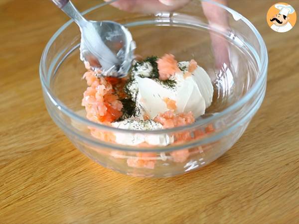 Laxpuffar med lax - Beredning steg 5