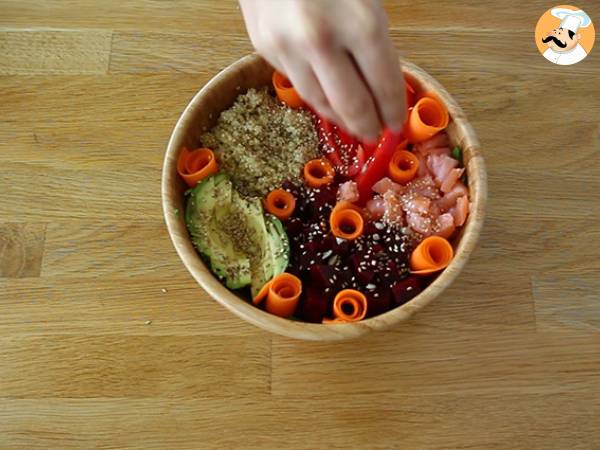Buddha bowl med lax - Beredning steg 5