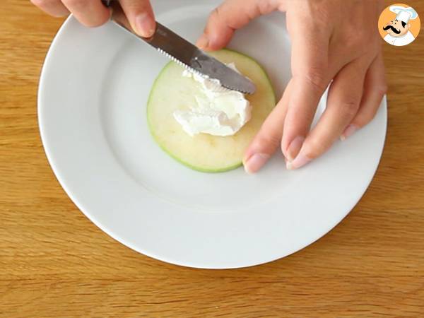 Lax mille feuille med grönt äpple - Beredning steg 2