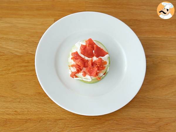 Lax mille feuille med grönt äpple - Beredning steg 4