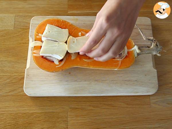 Courgiflette - Butternut squash i tartiflette-stil - Beredning steg 3