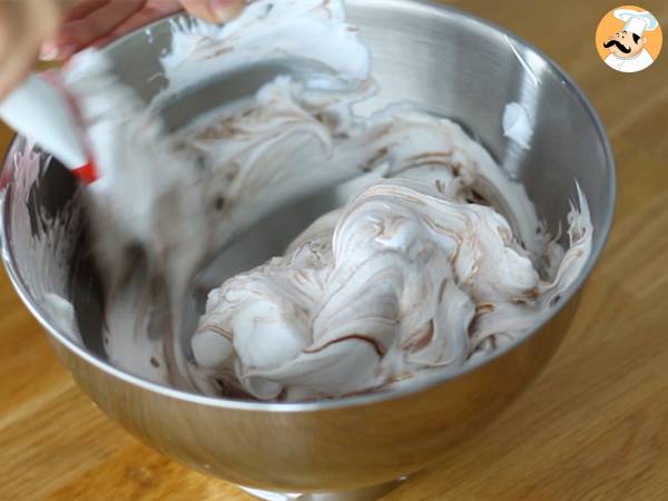 Maränger med Nutella - Beredning steg 2