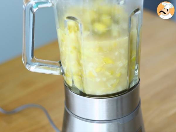Snabb och enkel purjolöks- och potatissoppa - Beredning steg 4