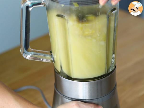 Smördegssoppa med purjolök och potatis - Beredning steg 4