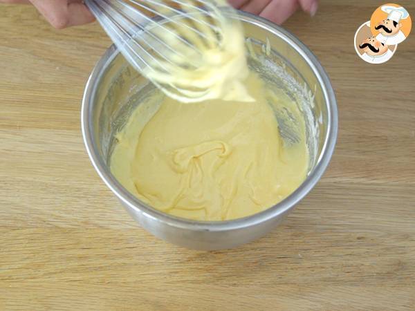 Solskenspaj med vanilj och choklad - Beredning steg 1