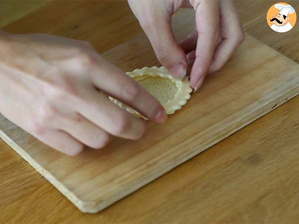 Hallon och mascarpone vol au vent - Beredning steg 2
