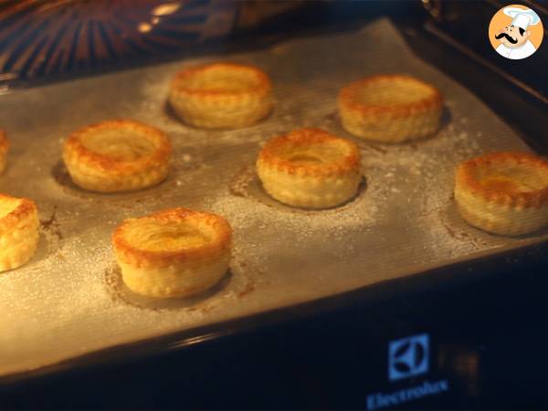 Hallon och mascarpone vol au vent - Beredning steg 3