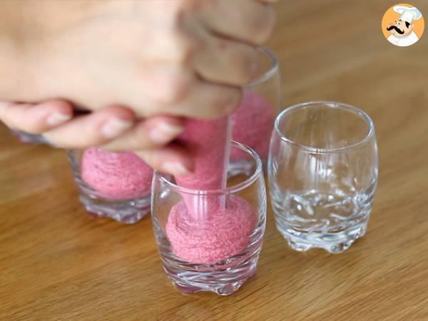 Verriner med rödbets- och ruccolamousse - Beredning steg 4