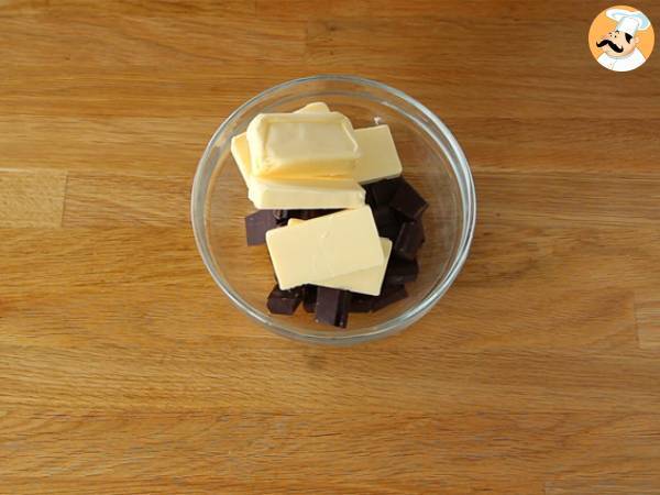 Enkel chokladmarquise - Beredning steg 2