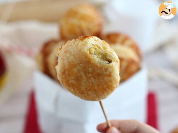 Mini galetter des rois med chokladbitar - Beredning steg 8
