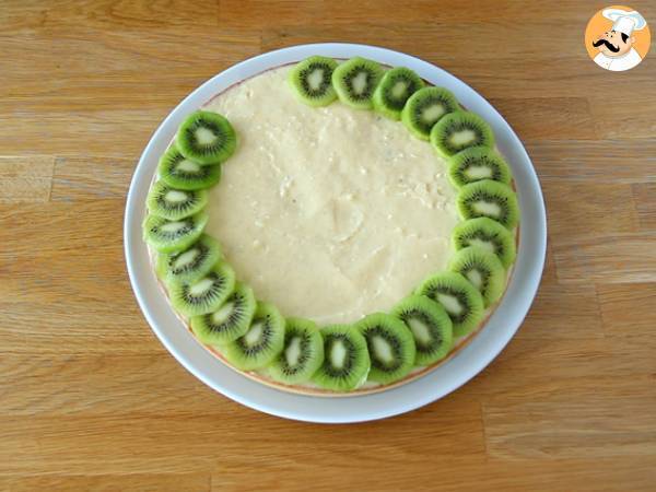 Kiwi-tårta (snabb och enkel) - Beredning steg 6