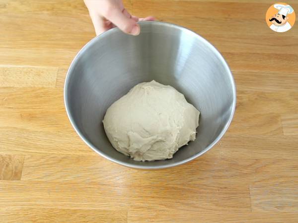 Banh Bao, små ångkokta bullar - Beredning steg 2