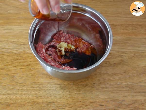 Banh Bao, små ångkokta bullar - Beredning steg 5