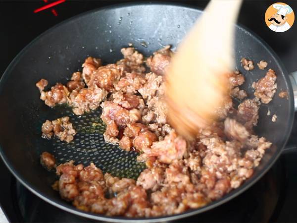 Banh Bao, små ångkokta bullar - Beredning steg 6