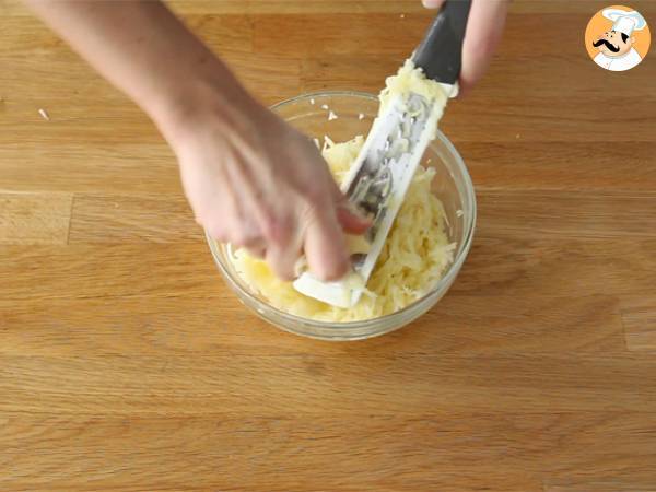 Potatisrulle med Savoy Raclette-ost och skinka - Beredning steg 1