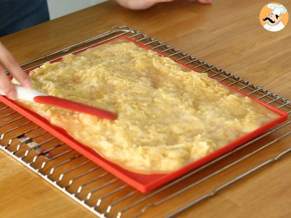 Potatisrulle med Savoy Raclette-ost och skinka - Beredning steg 2