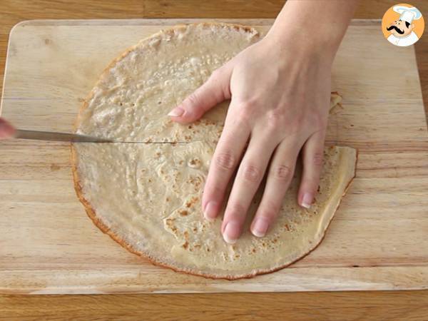 Pannkakssamoussas med karamelliserade äpplen - Beredning steg 5