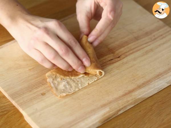 Pannkakssamoussas med karamelliserade äpplen - Beredning steg 7